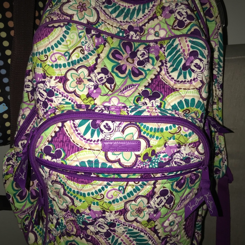 Vera Bradley plums up Disney Mickey backpack